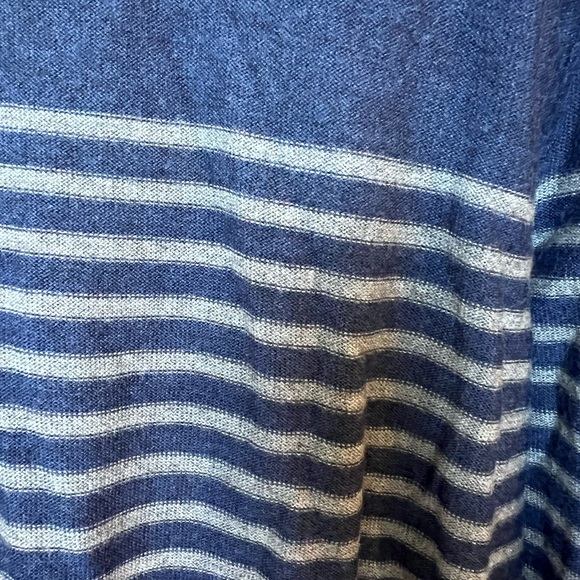 NWT Banana Republic 100% Extra Fine Merino Wool Navy Men’s Sweater (L) - Picture 4 of 5